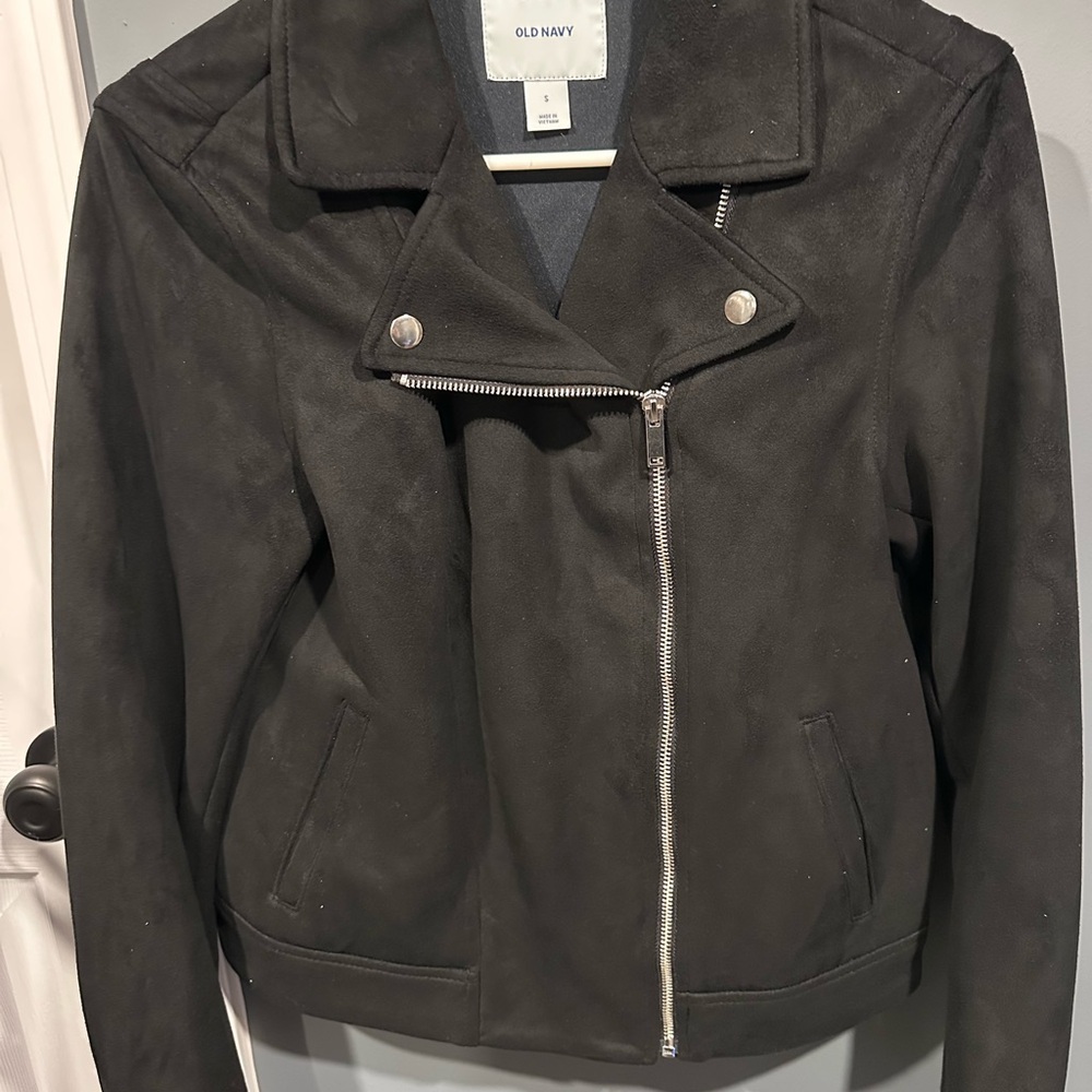 Suede Women's Moto Jacket